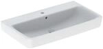 Geberit Waschtisch Renova Plan 85x48cm, Hahnl. mit., mit &Uuml;berlauf, wei&szlig;