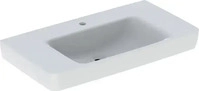 Geberit Waschtisch Renova Plan 90x48cm, HL mit., o. &Uuml;L, Ablagefl., we.