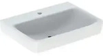 Geberit Waschtisch Renova Plan 65x48cm, Hahnl. mit., o. &Uuml;L, we. K-Tect