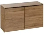 V&B Sideboard Subway 3.0 72,8x42,3x25,6cm, Gr. volc bla, Kan oak