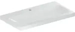 Geberit Waschtisch iCon Light 90x48cm, Hahnl. mit., o. &Uuml;L, we. K-Tect