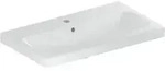 Geberit Waschtisch iCon Light 75x42cm, Hahnl. mit., mit &Uuml;berlauf, wei&szlig;