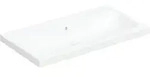Geberit Waschtisch iCon Light 90x48cm, o. Hahnloch, mit &Uuml;berlauf, wei&szlig;