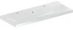 Geberit Waschtisch iCon Light 120x48cm, Hahnl. li/re, m &Uuml;L, we. K-Tect