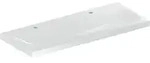 Geberit Waschtisch iCon Light 120x48cm, Hahnl. re/li, o. &Uuml;L, wei&szlig;