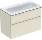 Geberit M&ouml;bel-Waschtischset iCon 90x63x48cm, w/KT, sa hochgl., Gr. sa ma
