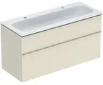 Geberit M&ouml;bel-Waschtischset iCon 120x63x48cm, we., sa hochgl., Gr. sa ma