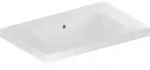 Geberit Waschtisch iCon Light 75x48cm, o HL, m &Uuml;, m Abl, we. K-Tect