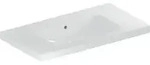 Geberit Waschtisch iCon Light 90x48cm, o HL, m &Uuml;, m Abl, we. K-Tect