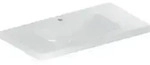 Geberit Waschtisch iCon Light 90x48cm, HL mi, o. &Uuml;L, m Ablagefl., we.