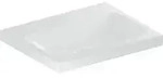 Geberit Waschtisch iCon Light 60x48cm, o. Hahnl., ohne &Uuml;berlauf, wei&szlig;