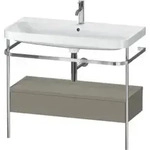 Duravit M&ouml;belwaschtisch-Kombi Happy D.2 Plus 97,5x49cm, 1 HL, st-g m, m Kons, 1 Lad