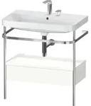 Duravit M&ouml;belwaschtisch-Kombi Happy D.2 Plus 77,5x49cm, 2 HL, w m, m Kons, 1 Lad