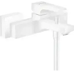 hansgrohe Wannen-Einhebelmischer Metropol AP, m Hebel, Ausladung 180mm, mattwei&szlig;