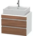 Duravit Waschtischunterschrank Com DuraStyle 70x47,8cm, N na/we ma, f Kons, 2 Schub.