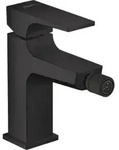 hansgrohe Bidet-Einhebelmischer Metropol m HG, Pus-Op-Abl, Ausl. 129mm, matt-sw