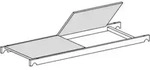 Hymer B&uuml;hne mit Durchstiegsklappe, 1,58 m x 0,61 m