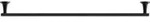 Duravit Badetuchhalter Starck T 81x7,3cm, schwarz matt