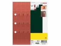 Bosch Schleifblatt-Set für Schwingschleifer, 25-teilig, gespannt, 93 x 230 mm, 240