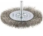 Bosch Scheibenb&uuml;rste gewellt rostfrei 80 mm 0,2 mm 4 mm 4500 U/ min
