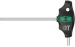 Wera 454 HF Quergriff-Sechskantschraubendreher Hex-Plus mit Haltefunktion, 6 x 150 mm