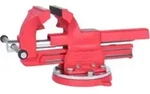 KS Tools Schraubstock mit Rundteller, 100 mm