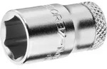 Gedore Steckschl&uuml;sseleinsatz, Nuss, 1/4'' 6,3 mm Antrieb, 6-kant, 8 mm Weite,