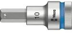 Wera 8740 C HF Zyklop Bitnuss mit 1/2"-Antrieb mit Haltefunktion, 10 x 60 mm
