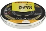 RHODIUS ALPHAline XT70 Box Extrad&uuml;nne Trennscheibe 115 x 1,0 x 22,23 mm