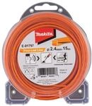 Makita M&auml;hfaden Four Leaf 2,4 mm x 15 m E-01797)