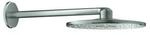 Grohe Kopfbrause Rainshower SmartActive 310 supersteel, Brausearm 43cm, 2 Stahlarten