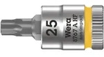 Wera 8767 A HF TX Zyklop Bitnuss mit 1/4"-Antrieb, mit Haltefunktion, TX 25 x 28 mm