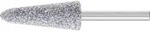 PFERD TOOLS CAST Schleifstift Kegel &Oslash; 16x45 mm Schaft-&Oslash; 6 mm A46 f&uuml;r Grau-und