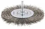 Bosch Scheibenb&uuml;rste gewellt rostfrei 100 mm 0,3 mm 10 mm 4500 U/ min