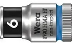 Wera 8790 HMA HF Zyklop-Steckschl&uuml;sseleinsatz mit 1/4"-Antrieb mit Haltefunktion, 6