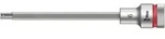Wera 8740 C HF Zyklop Bitnuss mit 1/2"-Antrieb mit Haltefunktion, 6 x 140 mm