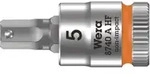 Wera 8740 A HF Zyklop Bitnuss mit 1/4"-Antrieb, mit Haltefunktion f&uuml;r