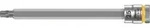 Wera 8767 A HF TX Zyklop Bitnuss mit 1/4"-Antrieb, mit Haltefunktion, TX 25 x 100 mm