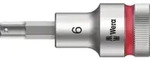 Wera 8740 C HF Zyklop Bitnuss mit 1/2"-Antrieb mit Haltefunktion, 6 x 60 mm