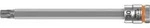 Wera 8767 A HF TX Zyklop Bitnuss mit 1/4"-Antrieb, mit Haltefunktion, TX 30 x 100 mm
