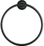 Duravit Handtuchring Starck T 21x7,3cm, schwarz matt