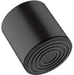 hansgrohe Kopfbrause Pulsify S 105 EcoSm. + 1jet, schwarz matt