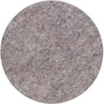 Bosch Polierfilz f&uuml;r Exzenterschleifer, weich, Klett, 128 mm