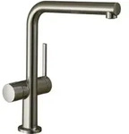 hansgrohe Sp&uuml;ltisch-Einhebelmischer 270 Talis M54 GA-Ventil, 1jet, Edelstahl-Optik