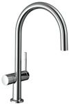 hansgrohe Sp&uuml;ltisch-Einhebelmischer 220 Talis M54 Ger&auml;teabsperrventil, 1jet, chrom
