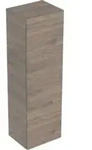 Geberit Mittelhochschrank Smyle Square 36x118x29,9cm, 1 T., Holzst. Nussb hick.