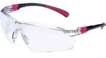 Schutzbrille 506 UP EN 166,EN 170 B&uuml;gel wei&szlig; gr&uuml;n,Scheiben klar PC UNIVET