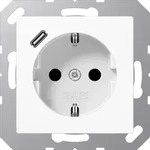 Jung SCHUKO Steckdose mit USB Typ C A1520-18CWW