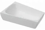 Hoesch Badewanne iSENSI Trapez 180x120cm, li, 1- &Uuml;b.- + Abl, wei&szlig;, wei&szlig;