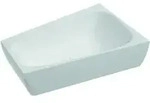 Hoesch Badewanne iSENSI Trapez 150x100cm, re, 1- &Uuml;b.- + Abl, wei&szlig;, wei&szlig;